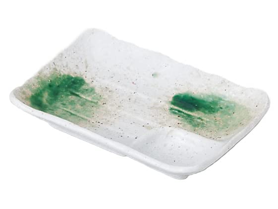Mino Ware Six-Compartment Porcelain Plate