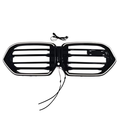 Barre horizontale LED pour calandre BMW X6 G06 : illumination nocturne et installation directe