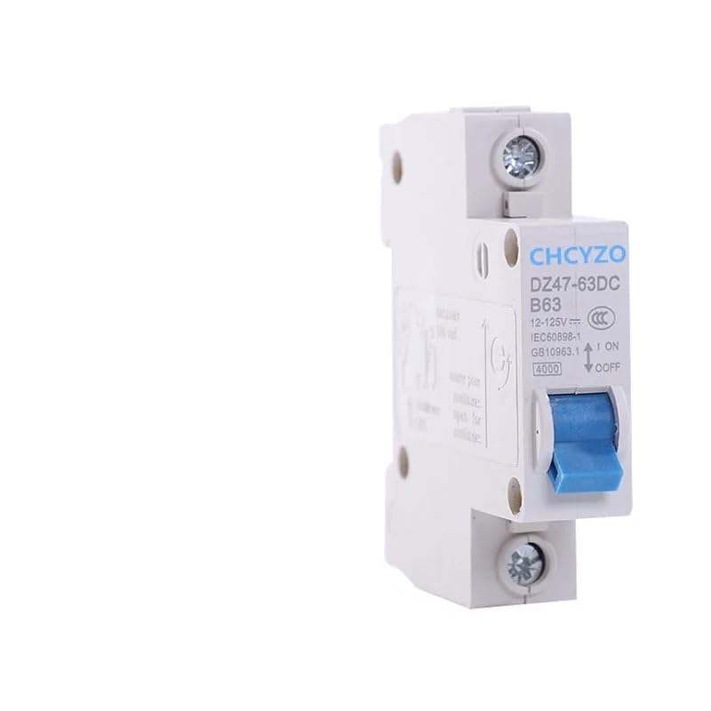 Disyuntor de CC e interruptores automáticos de 12V 24V y 48V con diferencial rearmable
