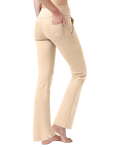 nuveti 4-Pocket Bootcut Yoga Pants
