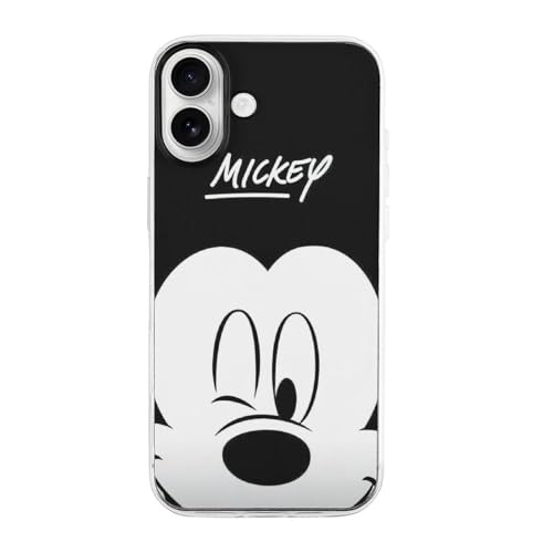 �f�B�Y�j�[ �~�b�L�[�}�E�X IPhone16 �Ή� �P�[�X �ϏՌ� �y���^ ���ϖh�~/Qi�������C�����X�[�d�Ή� �X�}�z�P�[�X ����~�� �w��h�~