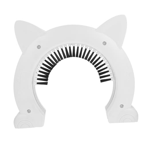 Gatera con cepillo integrado de ABS resistente VANZACK para puertas interiores de casas 2