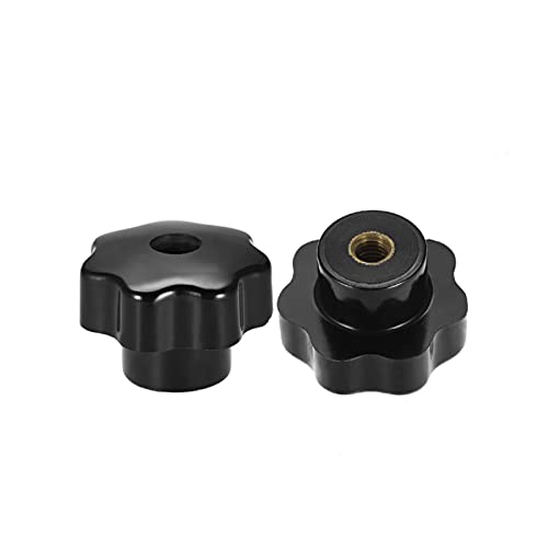 TA-VIGOR 2Pcs M10 x 40mm Female Thread Star Knob