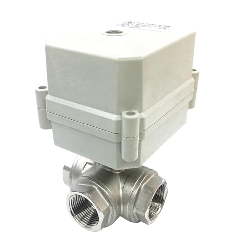 Vanne rotative 3 voies en acier inoxydable pour circuit d'eau