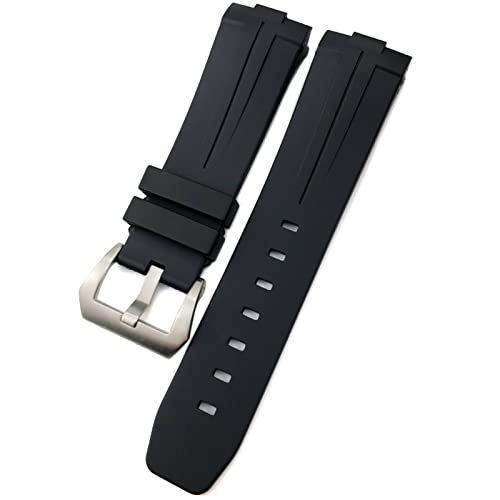 Bracelet montre Panerai silicone agate 24mm souple et étanche pour Pam 441 111