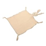 Beaupretty Kuscheltuch für Junge Mädchen Baumwolle Tiermotiv Kaninchen Beruhigende Decke für...