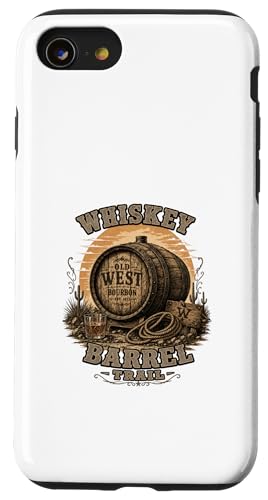Carcasa para iPhone SE (2020) / 7/8 Western Barrel Desierto Vintage Ilustración