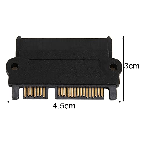 Adaptador Convertidor SAS a SATA ángulo 180° miniatura 2