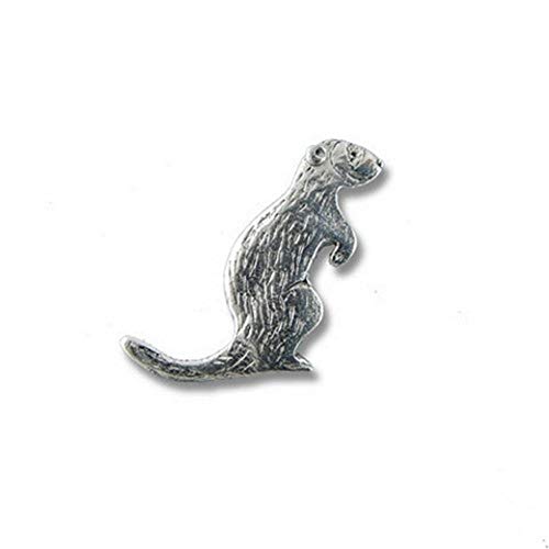 Image of Pewter Pocket Pets Lapel Pin - Handcrafted in the USA