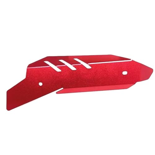 Couvre-silencieux rouge de protection pour le pot d'échappement de votre Honda CRF300L Rally
