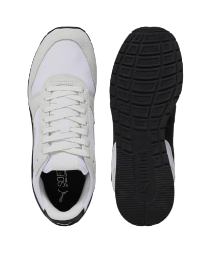 Image of Puma Unisex-Adult White-Black-Vapor Gray Sneaker