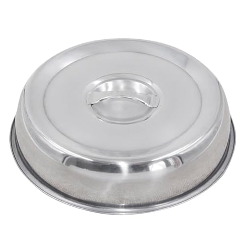SECFOU Cubierta De Alimentos De Acero Inoxidable Para Parrilla Tapa De Cocina Para Carnes Domos De Comida Multiusos De Protección y Conservación De Sabor Hogar y Restaurante