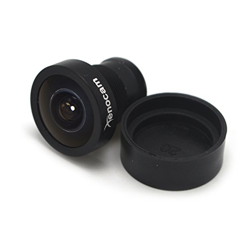 Xenocam 1/3 Runcam FPV Wide Range Lens 2.1mm for CCTV Camera F2.0 Cam 150 Black Color