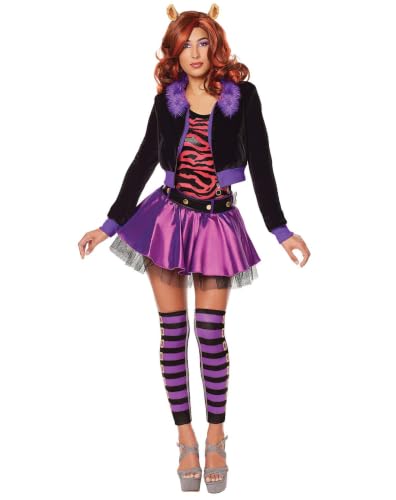 monster high dress up for halloween Spirit Halloween: Gradient monster costume Chloe Corset Dress White Color:LightPink