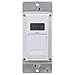 Intermatic EJ600 120 Volt Indoor Digital Astro In-Wall Timer, White, med