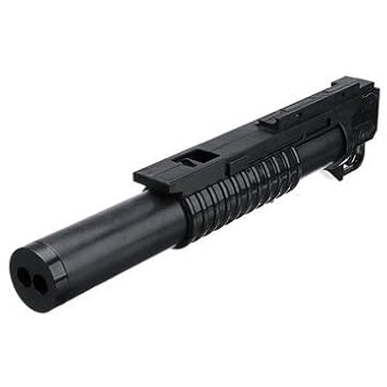 Abs Plastic Double Pipe Grenade Launcher Accessory For M4a1 M3 Gel Ball Replacement Accessories Amazon In Home Improvement
