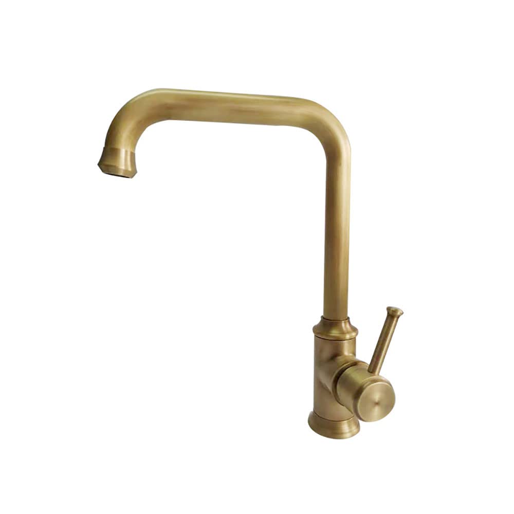 Robinet de cuisine rotatif 360° mitigeur eau chaude et froide pour évier et jardin