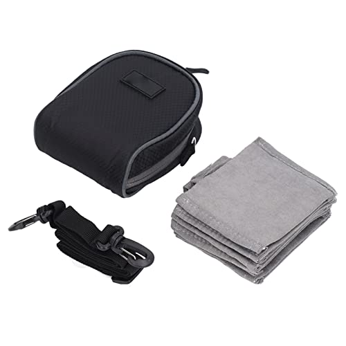 Beufee Camera Lens Filter Pouch Case with Shoulder Strap, 8 Slot Portable Lens Filter Bag Dustproof Camera Filter Pouch for Photography