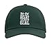 Proud Hockey Goalie Gigi of A Hockey Goalkeeper Gigi Adjustable Printed Baseball Hat, Dark Green