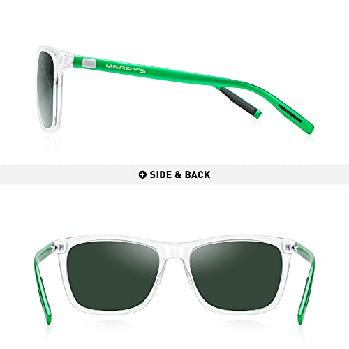 Image of MERRY'S Unisex Polarized Aluminum Sunglasses Vintage Sun Glasses For Men /Women S8286
