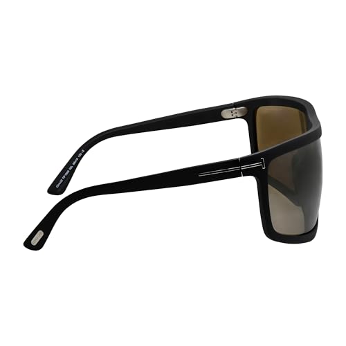 Tom Ford CLINT FT 1066 Matte Black/Roviex 68/16/120 unisex Sunglasses3