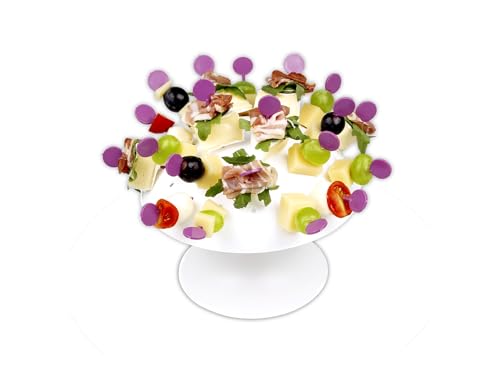 CHG set194–17 Assiette de fête Champignon 34 pièces Diamètre sans Serveur