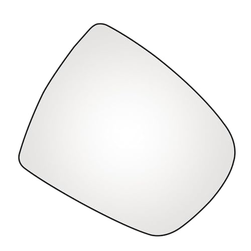 Verre de rétroviseur droit de remplacement compatible Vauxhall Vivaro 1PC - 2