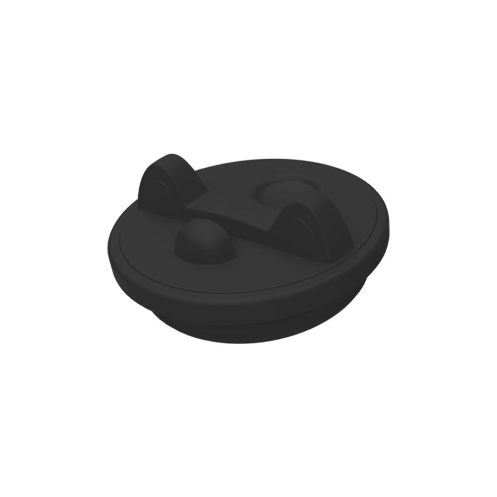 Stanley silicone cup lid, mobile phone bracket, travel to prevent splashing, cute fashion items, suitable for 40 ounces of water cups?black)