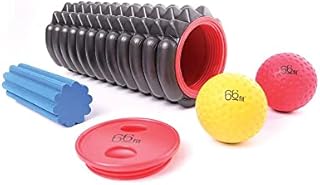 66fit Trigger Point Massage Roller Kit - Exercise Stretching Yoga Pilates Physio