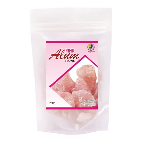 Image of Pink Fitkari Alum for Water Purification, Sores, Teeth Cracks, Skin Care, After Shave, Deodorant - 250 gram