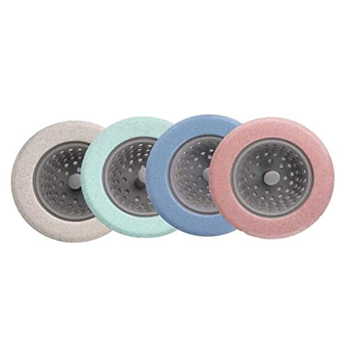 Filtro flexible de silicona para fregadero, 4 piezas