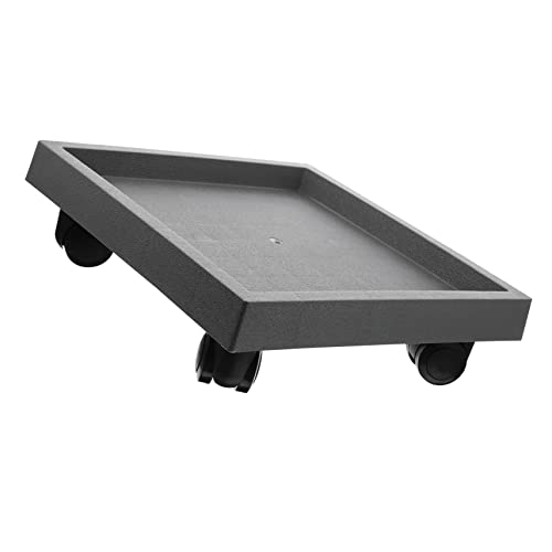 Yardwe roulettes Pivotantes pour Chariot À Plantes Robuste