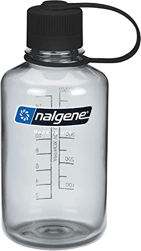 Image of Nalgene 16 oz Narrow Mouth Water Bottle, Gray