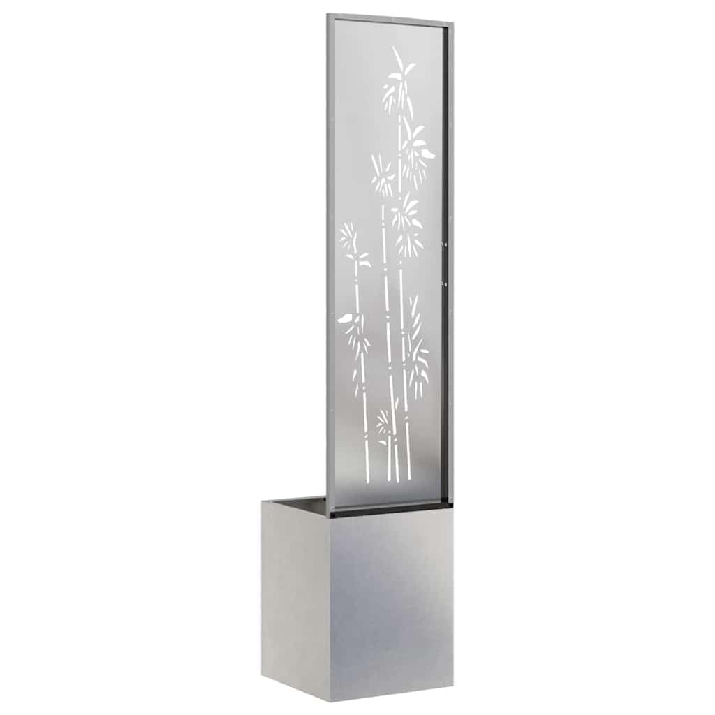Genérico Pantalla de Privacidad para Jardín Floral Plata 32 x 140 cm,Decoración,Obras de Arte,Carteles, copias y Arte visual-876382
