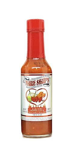 Marie Sharp's Salsa piccante originale con pepe Habanero rosso, 148 ml