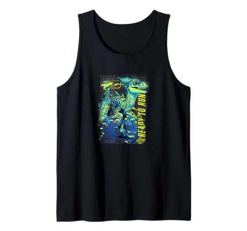Velociraptor tank top débardeur respirant jurassic world pour affronter la chaleur