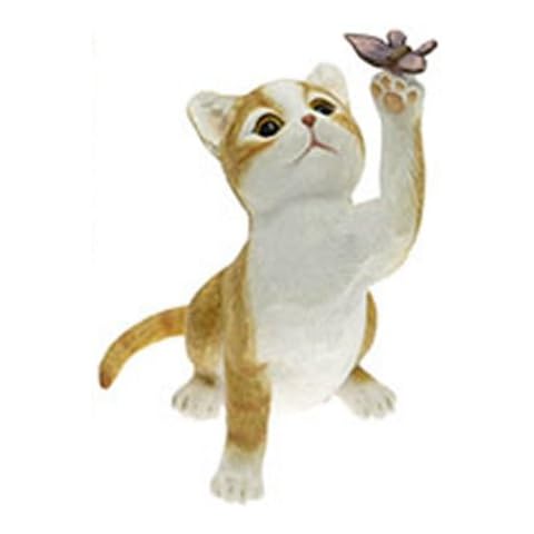 Anablep Mischief Ginger Cat with Butterfly Cover