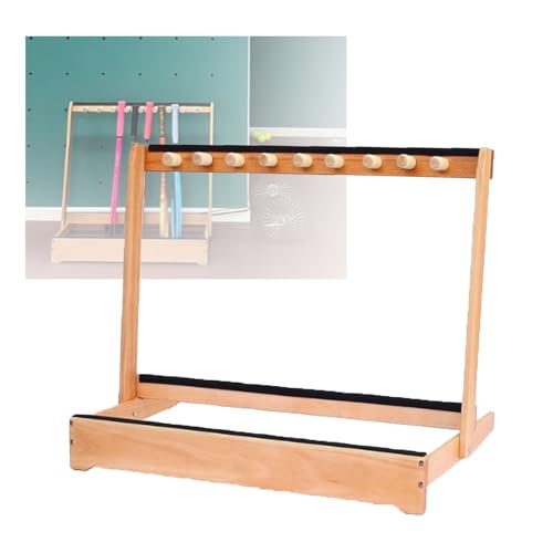 Support de rangement raquette tennis en bois pour optimiser votre entrée