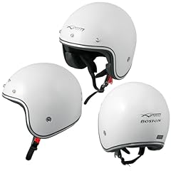Casco Moto Jet Omologato ECE 22-06 Bianco custom scooter naked style tg.L