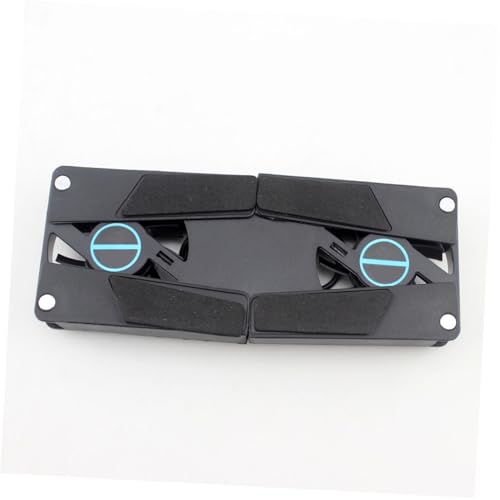 VILLCASE 2PCS Folding Laptop Cooling Pad con ventiladores duales miniatura 4