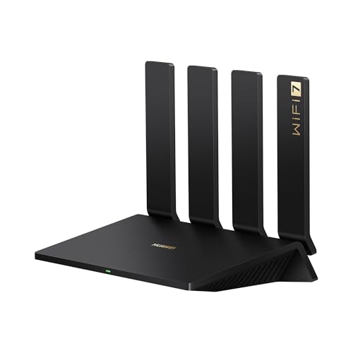 HUAWEI WiFi BE3 Pro, Wi-Fi 7 doppia banda 3,6 Gbps, Smart Antenna, 2x2,5GE+2xGE, Configurazione...
