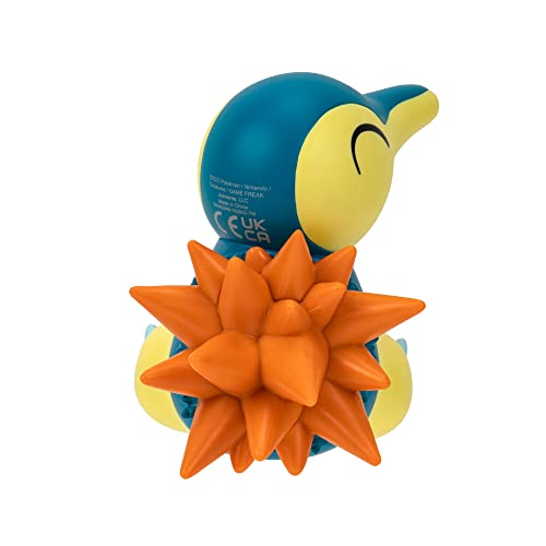 Pokémon PKW2949 Vinyl Figure - Fiery Hedgehog, Official Collectible Figure, 8 cm, Brown - Image 3
