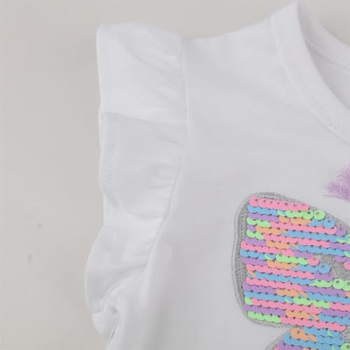 Image of Toddler Girls Tutu Dresses Cute Casual Short Sleeve Dress for Summer Daily Home School Party 2-8T