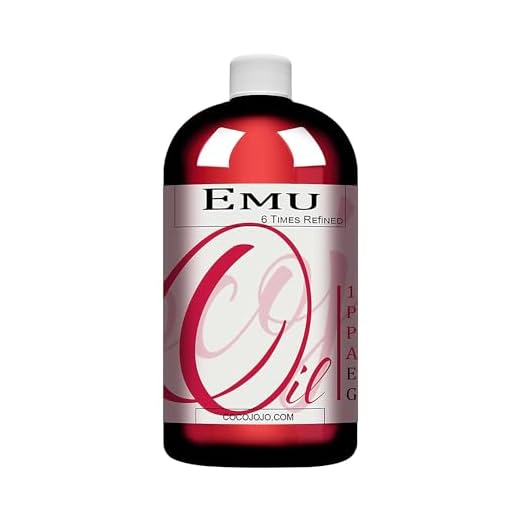 Emu Oil - 100% Pure Natural 16 oz 1 LB Hair Face Body Healthy Best Skin Hair Nails Cuticles Pain 6 Times Refined Premium Grade