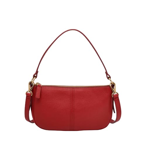 Fossil Women's Jolie Leather Small Shoulder Bag Purse Handbag for Women