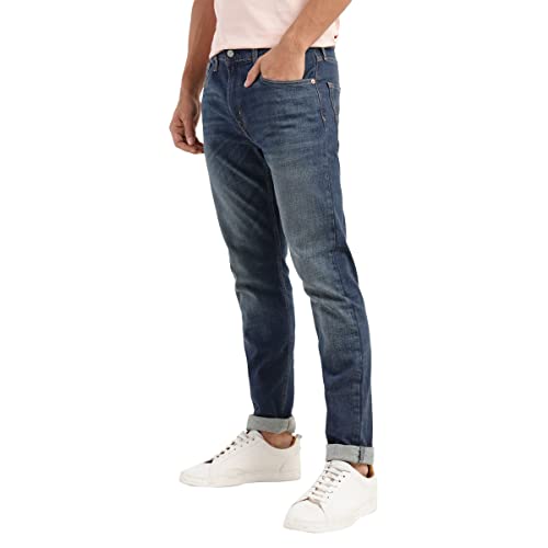 Image of Levi's Men's Mid Rise 512 Slim Tapered Fit Jeans