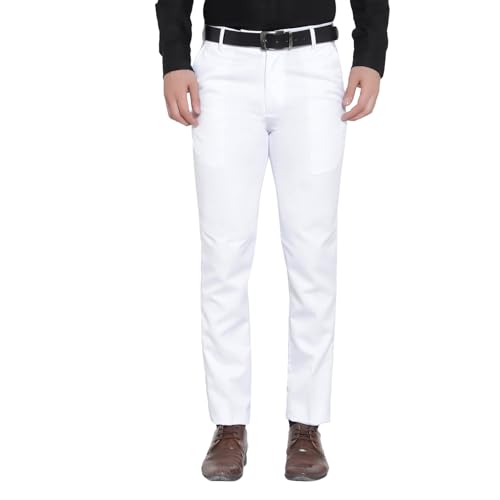 Image of Men's Formal Trouser for Men | Regular Fit Office Wear Pant | Business Casual Trousers | Comfortable Formal Pants for Office, Work