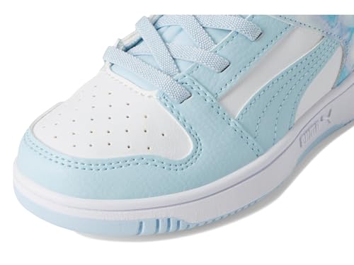 Image of PUMA Kids' Rebound Layup Mid Hook and Loop Sneakers