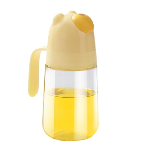 Genérico Dispensador De Aceite De Oliva Botella | Dispensador De Vinagre Forma De Oso 590 Ml - Contenedor Multiusos Para Barbacoa Panadería Hogar Restaurante Camping