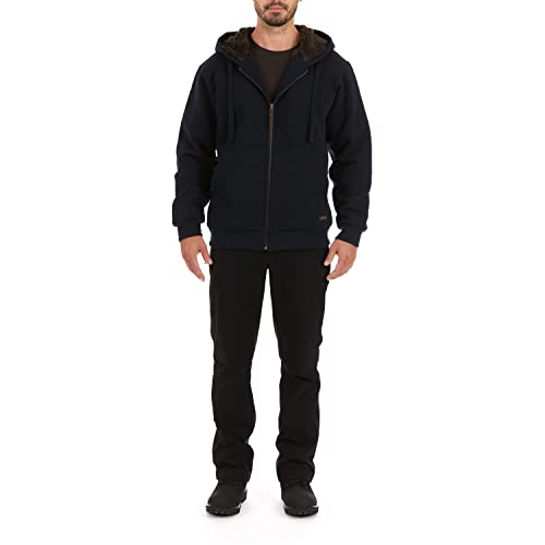 Image of Smith's Workwear Men's Big Men's Sherpa-lined Fleece Jacket